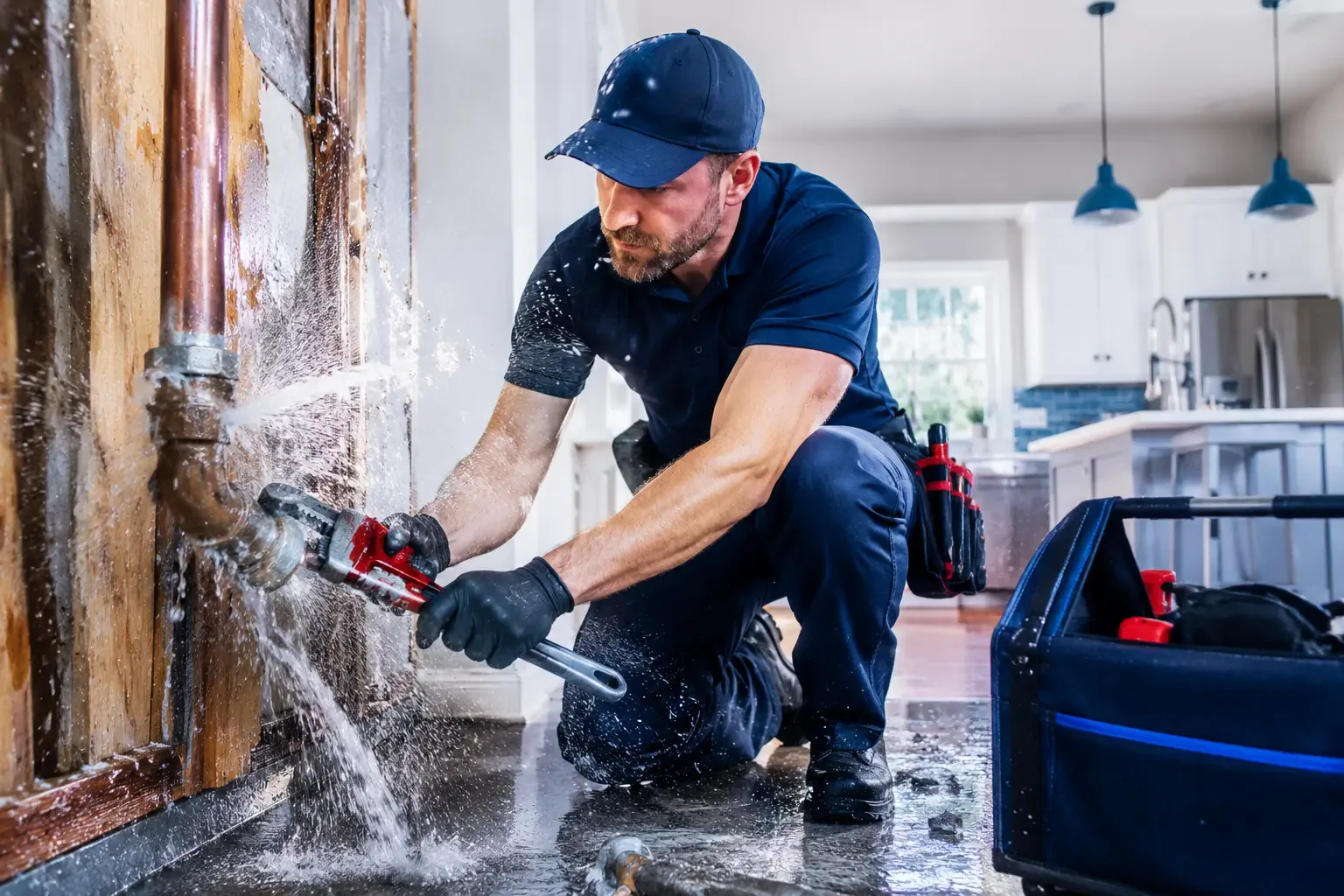 Local emergency pipe repair professionals in Guysville, OH